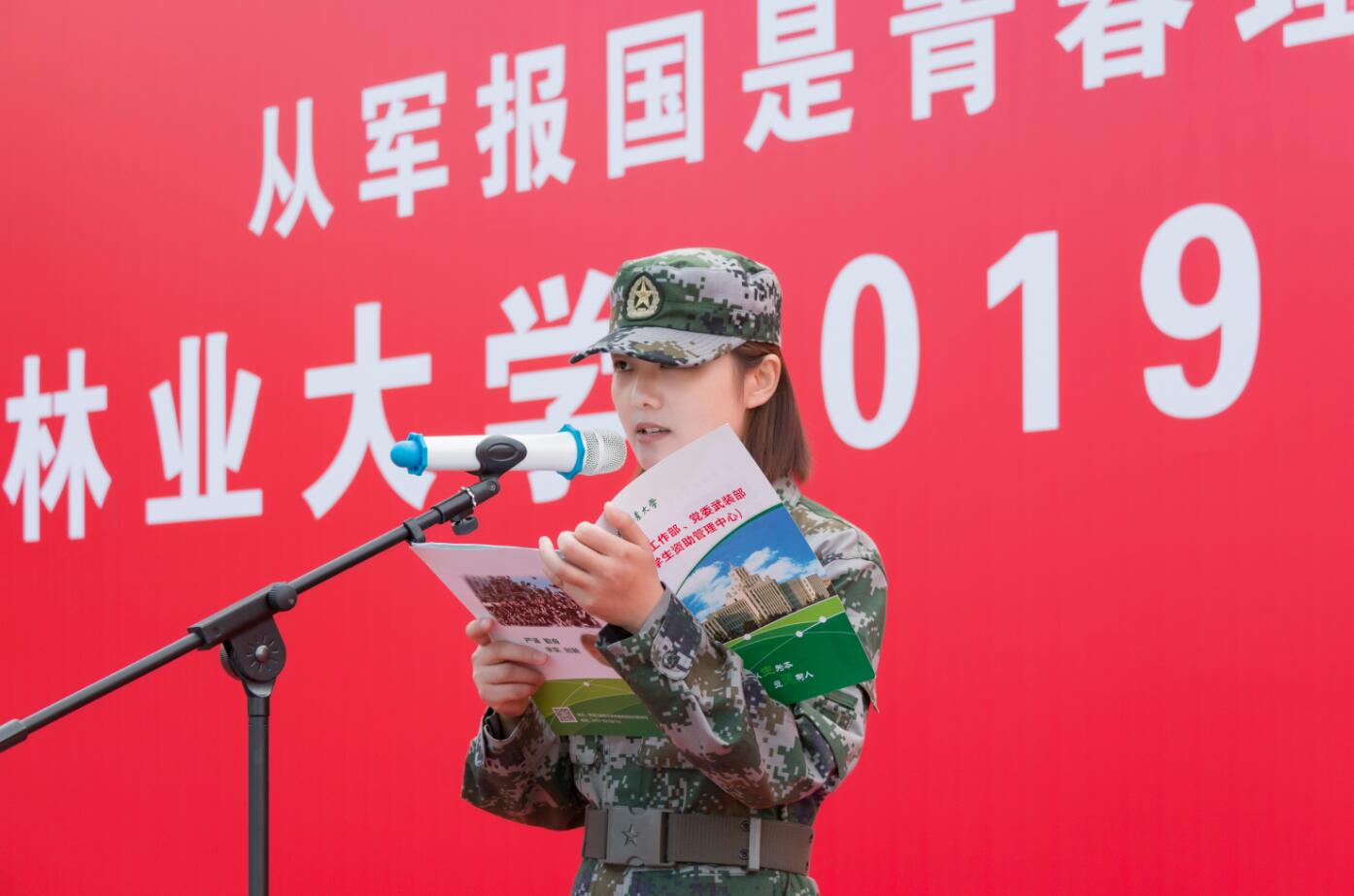 退役大学生代表材料科学与工程学院2019级硕士研究生杨青同学发言 退役大学生代表材料科学与工程学院2019级硕士研究生杨青同学发言